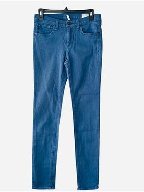 Rag And Bone Skinny Jeans Maya Blue Size 27 Cotton Blend